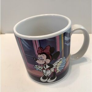 Vintage Disney Mickey& Minnie Mouse Applause Mug in Front of Mannequins 1980’a